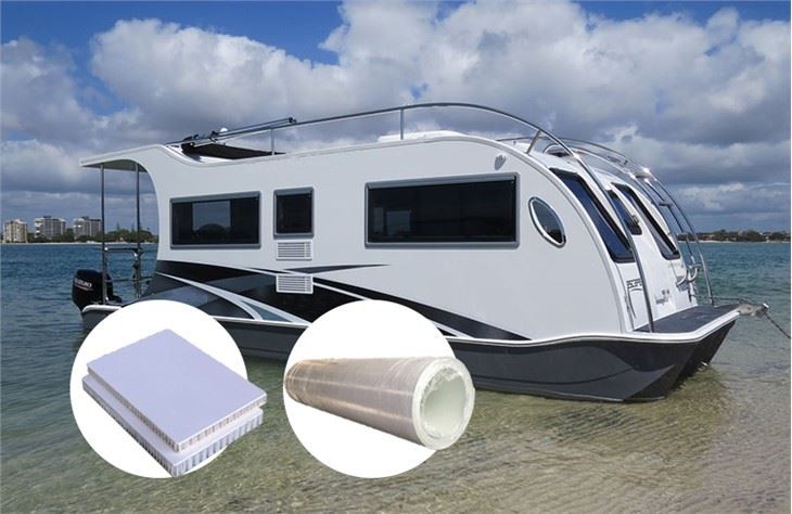 ورق فایبرگلاس برای قایق