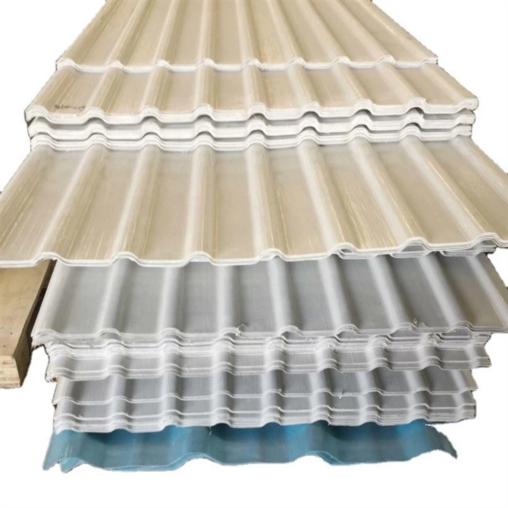 Rib Type Translucent Fiberglass FRP / GRP Skylight Panel